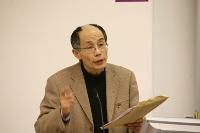 Prof. Chen Zishan delivering his speech.